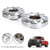 Wheel Center Hub Caps Fit Ford F450 F550 05-17 Super Duty Dually 10 Lug Wheel