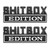 2pc Shitbox Edition Emblem Decal Badges Stickers For Ford Chevy Car Truck #C