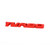 Metal 3D Turbo Logo Car Emblem Badge Sticker Trunk Bumper Decal Red Metal 3D Turbo Logo Car Emblem Badge Sticker Trunk Bumper Decal Red
