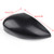 Left Matte Black Wing Door Side Rearview Mirror Cover Cap For Ford Fiesta 09-15