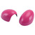 2 x Pink Mirror Covers for MINI Cooper R55 R56 R57 High Quality