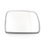 Right Heated Door Mirror Glass and Backing Plate For 2000-2006 BMW X5 E53 Clear