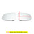 Door Mirror White Glass Heated Pair 8K0857535/6F Fit For Audi A4 B9 13-16 Generic