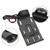 LED Light Black Side Mount License Plate For Harley Sportster 1200 XL1200L 06-11