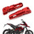 Passenger Rear Footrests Foot Peg For DUCATI 696 08-14 796 11-14 M1100 09-13 Red