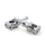 1" 25mm Chrome Handlebar Risers Clamp For Harley Fat Boy Dyna Sportster Touring