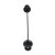 Wheel Axle Frame Sliders Swingarm Spools For Yamaha Tenere 700 2021 Black Wheel Axle Frame Sliders Swingarm Spools For Yamaha Tenere 700 2021 Black