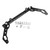 Cross Bar Adjustable Handlebar Balance Lever Universal Silver For Motorcycle