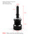 CNC Knurled Seat Bolt Black For BMW R Nine T/Scrambler/Racer/Urban/Pure 14-2020