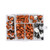 158x Motorcycle Sportbike Windscreen Fairing Bolt Kit Fastener Clip Screw Orange