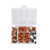 158x Motorcycle Sportbike Windscreen Fairing Bolt Kit Fastener Clip Screw Orange