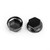 30pcs Motorcycle Black Plastic Hexagon Socket Screw Covers Bolt Nut Cap Cover