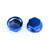 30pcs Motorcycle Blue Plastic Hexagon Socket Screw Covers Bolt Nut Cap Cover