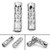 Grips Kawasaki Vulcan 800 / 1500 / 1600 / 2000, Chrome Hollow