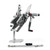 Motorcycle Adjustable Rearset Rearsets Foot pegs For Yamha MT-03/MT25 2015+ Gray