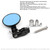 UNIVERSAL 7/8" Foldable Motorcycle CNC Bar End 3" Round Mirrors Rear View Side