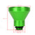 Green Aluminum Oil Filler Funnel 20mm Universal Oil Catch Drain Motorcycle