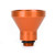 Orange Aluminum Oil Filler Funnel 20mm Universal Oil Catch Drain Motorcycle