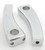 Chrome 5.5" Pullback Handlebar Risers for 1" Handlebars Pull Back 1.25" Risers