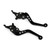 Left&Right Motorcycle Brake Clutch Levers For NMAX 125/155 2015-2018 Black