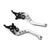 Left&Right Motorcycle Brake Clutch Levers For NMAX 125/155 2015-2018 Silver