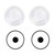 2X Oil Cap  Dexter 10K-Hd 12K&15K 4.0" Threads Trailer Axle Plastic Cover 21-36