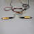 2x M10 Sequential Flowing LED Motorcycle Turn Signal Indicator Lights Lamp Amber