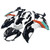 2012-2016 Kawasaki ER6F Ninja650 Amotopart Injection Fairing Kit Bodywork Plastic ABS #123