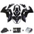 Injection Fairing Kit Bodywork Plastic ABS fit For Kawasaki ER6F Ninja650 2012-2016 #128