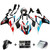 2019-2022 BMW S1000RR Amotopart Injection Fairing Kit Bodywork Plastic ABS #103