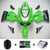 Injection Fairing Kit Bodywork Plastic ABS fit For Kawasaki ZX6R 636 2000-2002 #105
