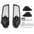 Adjustable Wing Fin Rearview Mirrors For Yamaha YZF R6 17-2021 YZF R7 2021-2022