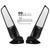 Swivel Wing Fin Rearview Mirrors For Yamaha YZF-R6 2017-2021 YZF-R7 2021-2022