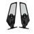 Adjustable Wing Fin Rearview Mirrors For Honda CBR600RR CBR600 F F4 F4i 99-21