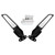 Wing Fin Spoiler Side Rearview Mirrors For Honda CBR1000RR 04-07 CBR600RR 04-12