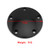 Domed Point Timing Ignition Timer Cover Black For Fltr Electra Glide Dyna Fxst