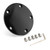 Domed Point Timing Ignition Timer Cover Black For Fltr Electra Glide Dyna Fxst