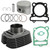 Cylinder Jug Piston Gasket Rebuild Kit For Yamaha YFM350X Warrior 350 1987-2004