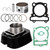 Cylinder Piston Gasket Top End Kit For Yamaha Warrior 350 YFM350X 1987-2004