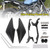 Tail Side Driver Seat Frame Cover Fairing For Yamaha XSR 900 2016-2021 Matte Black