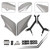 Tail Side Driver Seat Frame Cover Fairing For Yamaha XSR 900 2016-2021 Gray