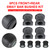 8Pcs Front+Rear Sway Bar Bushes Kit For Toyota Landcruiser 80 Series 1993-1997
