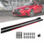 86.6" Universal Side Skirt Extensions Rocker Panel Splitters Lip Polypropylene 86.6" Universal Side Skirt Extensions Rocker Panel Splitters Lip Polypropylene