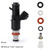 4PCS Fuel Injectors Repair Kit Filters O-Rings Fit Acura RSX TSX Honda Civic