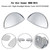 Chrome Left+ Right Headlight Washer Cover 61672752559/60 For Mini Cooper 08-2014