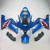 Injection Fairing Kit Bodywork Plastic ABS fit For Kawasaki ZX6R 636 2003-2004 #111