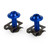 Motorcycle Aluminum Fairing Screen M6x20mm Screw Bolts Clips kit Blue QTY 10 Motorcycle Aluminum Fairing Screen M6x20mm Screw Bolts Clips kit Blue QTY 10
