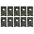 10x Small M5 5mm Motorcycle Fairing Spring Clips Speed Spire Nuts Clip U Nut