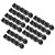 50pcs Fairing Panel Bolt Clip 8mm Plastic Screw Rivets Clips Black For Honda 50pcs Fairing Panel Bolt Clip 8mm Plastic Screw Rivets Clips Black For Honda