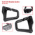 Black Seat Belt Shoulder Guides For 1993-2002 Camaro Firebird Convertible